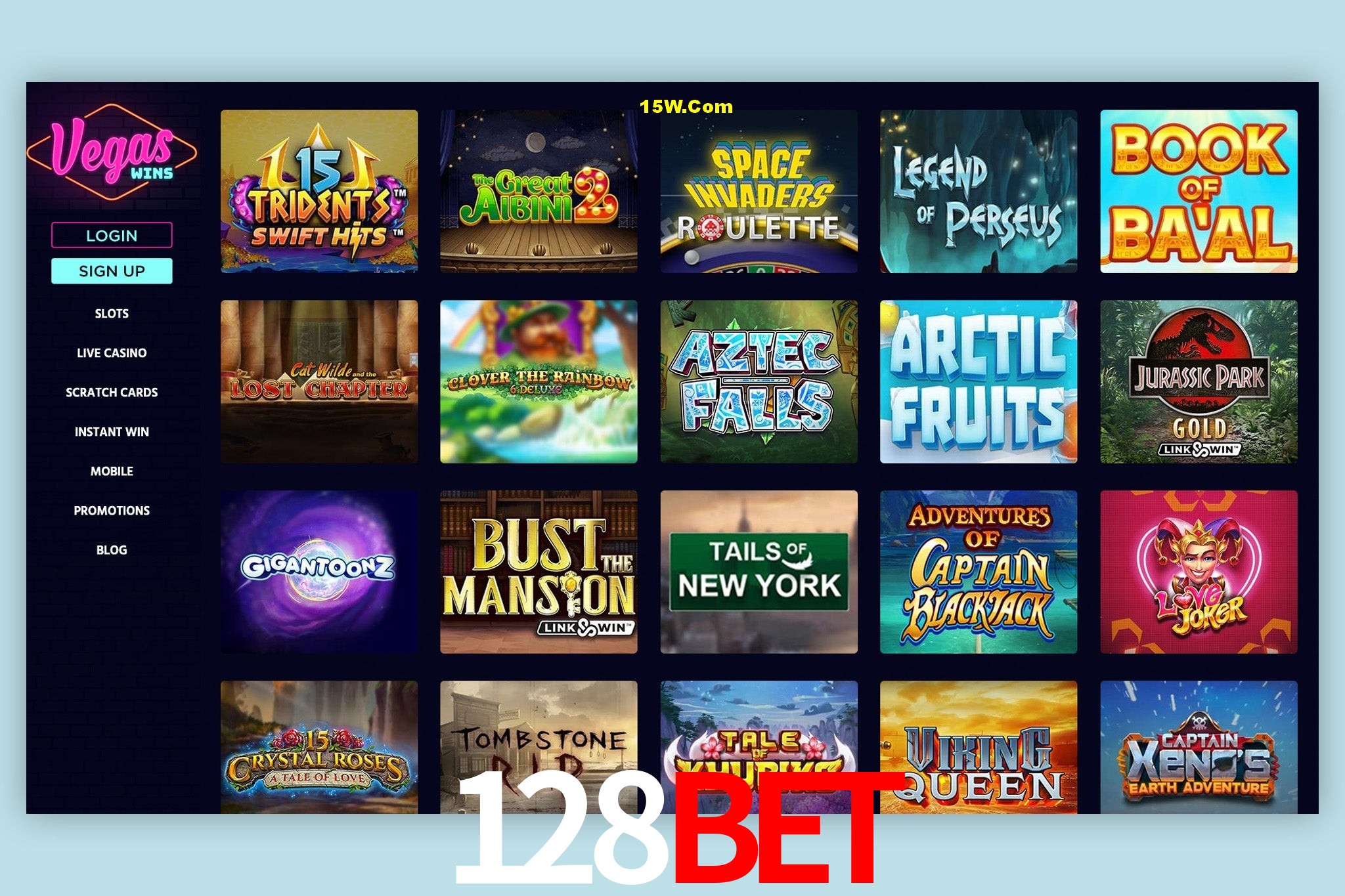 Welcome Bonus 128Bet